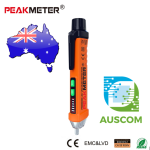 PEAKMETER AC 12V-1000V Non-contact Voltage Detector Tester+LED Torch PM8908C