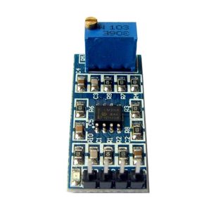 LM358 100 Times Gain Weak Signal Amplifier Op Amp Module Arduino 5V to 12V - Image 6