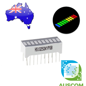 10-Segment Color LED BAR Graph Indicator DIP 1*Blue 4*Green 3*Yellow 2*Red
