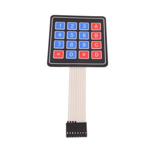 Super Slim Membrane Switch 4X4 16 Key Matrix Keypad Keyboard Arduino - Image 5