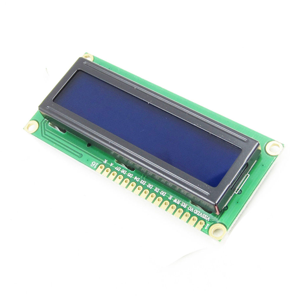 HD44780 1602 LCD DISPLAY MODULE - WHITE on BLUE Backlight 16X2 PIC ...