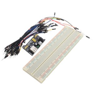 PCB Breadboard Kit with MB102 Power Supply and Jumper Cables - Image 8