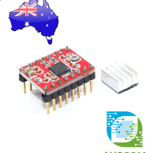 A4988 Step Stick Stepper Motor Driver Module With Heatsink 3D Printer - Image 1