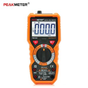 PEAKMETER PM18C Digital Multimeter AC / DC Voltage Current Temperature True RMS - Image 3
