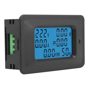 AC 6 in 1 Meter Voltage 110V-250V Current 20A Power Factor KWH Frequency - Image 11