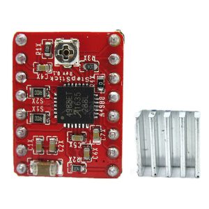 A4988 Step Stick Stepper Motor Driver Module With Heatsink 3D Printer - Image 5