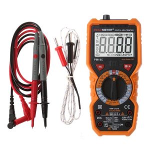PEAKMETER PM18C Digital Multimeter AC / DC Voltage Current Temperature True RMS - Image 8