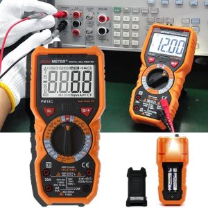PEAKMETER PM18C Digital Multimeter AC / DC Voltage Current Temperature True RMS - Image 4