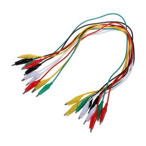 10pcs Double-ended Test Alligator Crocodile Clip Jumper Probe Lead Wires DIY - Image 6
