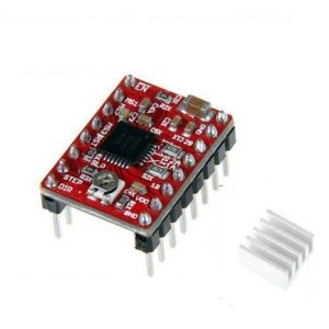 A4988 Step Stick Stepper Motor Driver Module With Heatsink 3D Printer - Image 9