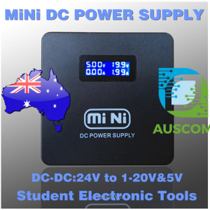 5V 2A LCD Mini DC Power Supply USB Step Down Converter 24V To 1-20V Adjustable