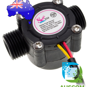 Sea YF-S201 Flowmeter G1/2″ Hall Effect Water Flow Sensor 1-30lpm