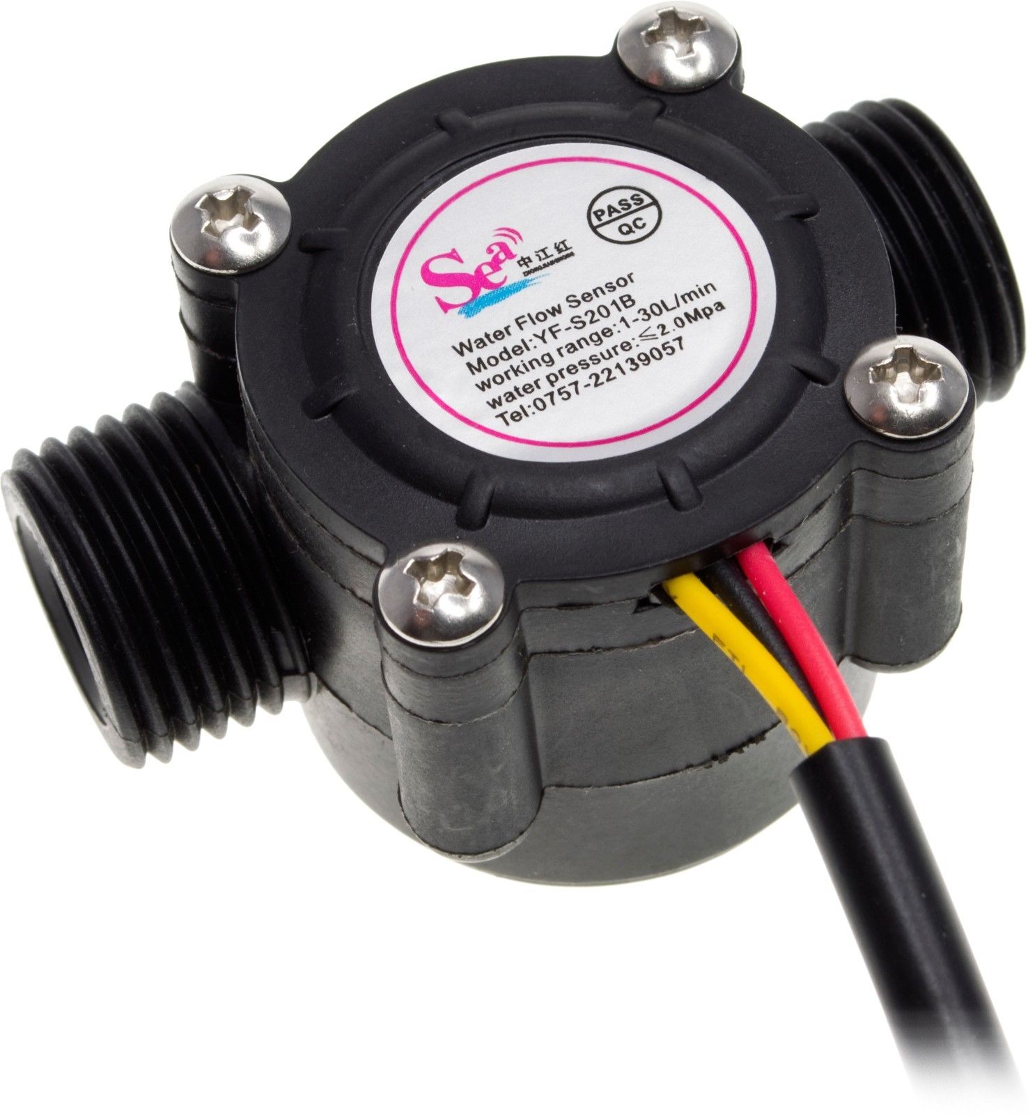water flow sensor yf s201 working