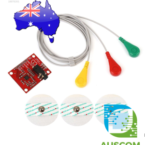 Single Lead AD8232 Double Poles Pulse Heart Monitor ECG Sensor Arduino Kit