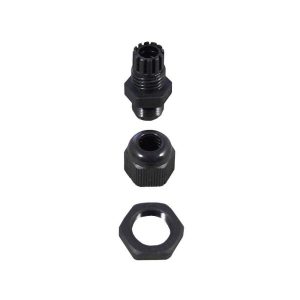 5 Pack PG7 Cable Gland Black Nylon Waterproof Strain Relief Cord Grip 3.5-6mm - Image 5