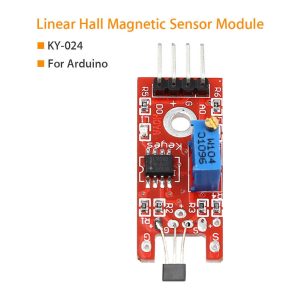 KY-024 Linear Magnetic Effect Sensor Hall Module Analog Speed Arduino Pi - Image 13