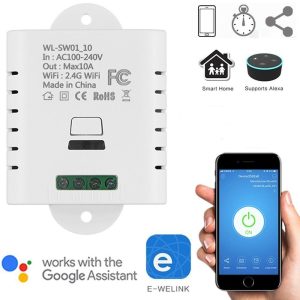 10A Wifi Wireless Smart Home Switch Module Power ECHO ALEXA Amazon GOOGLE HOME - Image 11