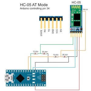 HC-05 6 Pin Wireless Bluetooth RF Transceiver Module Serial Arduino Master Slave - Image 6
