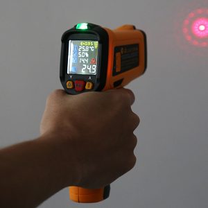 Peakmeter PM6530D Non Contact -50 to 800°C Temperature Thermometer IR Laser Gun - Image 11