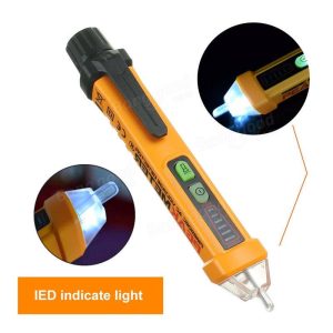 PEAKMETER AC 12V-1000V Non-contact Voltage Detector Tester+LED Torch PM8908C - Image 7