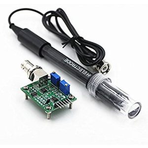 PH Electrode Probe BNC Arduino + Liquid PH0-14 Value Detect Sensor Module - Image 8