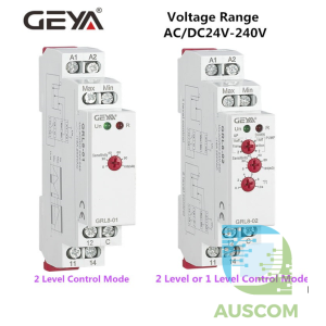 GEYA GRL8 Liquid Level Control Relay Electronic Controller 10A AC/DC24V-240V