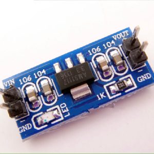 AMS1117-3.3 DC-DC Step Down Power Supply Module 4.5V-7V 3.3V Voltage Regulator - Image 4