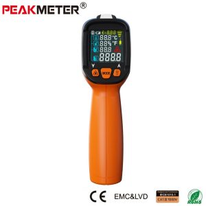 Peakmeter PM6530D Non Contact -50 to 800°C Temperature Thermometer IR Laser Gun - Image 6
