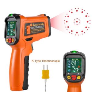 Peakmeter PM6530D Non Contact -50 to 800°C Temperature Thermometer IR Laser Gun - Image 10
