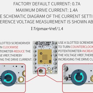TMC2208 V3.0 Stepper Motor Driver Module Heat Sink Stepstick 3D Printer - Image 5