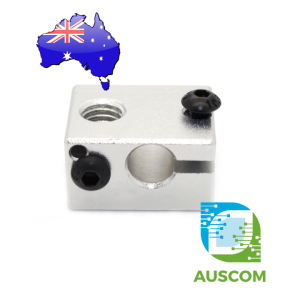 V6 Aluminum Heater Block All-Metal Extruder HotEnd 20*16*12mm 3D Printer Parts