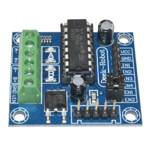 Mini 4 Channel Motor Drive L293D Module High Voltage Current Module Arduino HW-310 - Image 4
