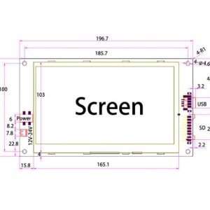 MKS TFT70 7.0 inch Touch Screen 3D Printer Display Printing - Image 9