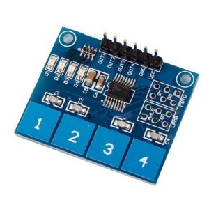 1/4/8/16 TTP Digital Capacitive Touch Sensor Switch Keypad Module Arduino Raspberry Pi - Image 5