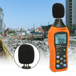 PEAKMETER PM6708 LCD Digital Audio Decibel Sound Noise dB Meter  30 dB to 130 dB - Image 10