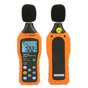 PEAKMETER PM6708 LCD Digital Audio Decibel Sound Noise dB Meter  30 dB to 130 dB - Image 13