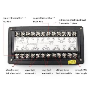 4-20mA Water Liquid Level Display Controller 4 Relay Output AC85~260V Panel Meter - Image 6