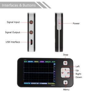 DSO211 DS211 Digital Oscilloscope Portable Pocket-Sized Nano Handheld Storage Mini ARM - Image 11