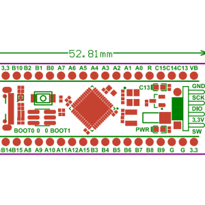 STM32F4 Development Board STM32F401CCU6 STM32F411CEU6 Arduino Black Pill - Image 7