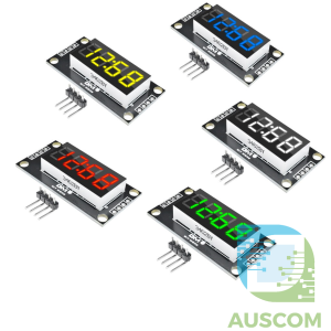 TM1637 0.36" 4-Digit LED Display Tube Module Red Green Blue Yellow White