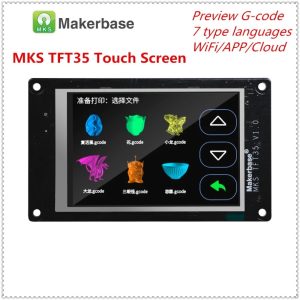 MKS TFT35 V1.0 3.5" Touch Screen LCD Display for 3D Printer, TFT Screen, G-Code Preview - Image 4