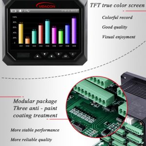 Meacon MIK-6000F Multi-Channel Datalogger Paperless Recorder 7" LCD Temperature & Signal Inputs - Image 4