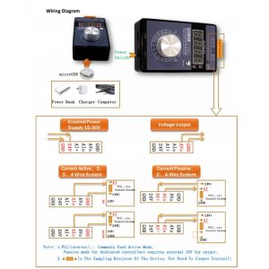 Analog 0-5V 0-10V 4-20mA Signal Generator Rechargeable Battery Pocket Simulator - Image 3