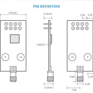 Wireless RF Transceiver 433MHZ Antenna Module Arduino Uno Raspberry PI CC1101 - Image 7