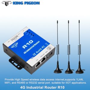 R10 Industrial 4G LTE Router Wireless IoT Gateway - 2LAN, 1WAN, 1RS485, RS232, Wi-Fi - Image 4