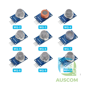 MQ Series Gas Sensor Module for Arduino - MQ-2, MQ-3, MQ-4, MQ-5, MQ-6, MQ-7, MQ-8, MQ-9, MQ-135 for Gas Detection
