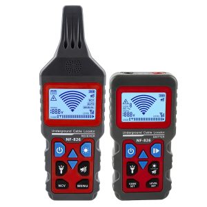 Noyafa NF-826 Wire Tracker Portable Cable Locator Underground Pipe Finder AC/DC - Image 10