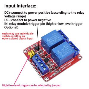 1/2/4/6/8 Channel DC 5V Relay Module with Optocoupler - High/Low Level Trigger for Arduino - Image 8
