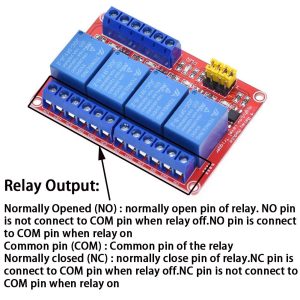 1/2/4/6/8 Channel DC 5V Relay Module with Optocoupler - High/Low Level Trigger for Arduino - Image 12