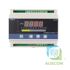 4-20mA DC Input DIN Rail Water Liquid Level Pressure Controller w/ 4 Relays & 24VDC Power Supply